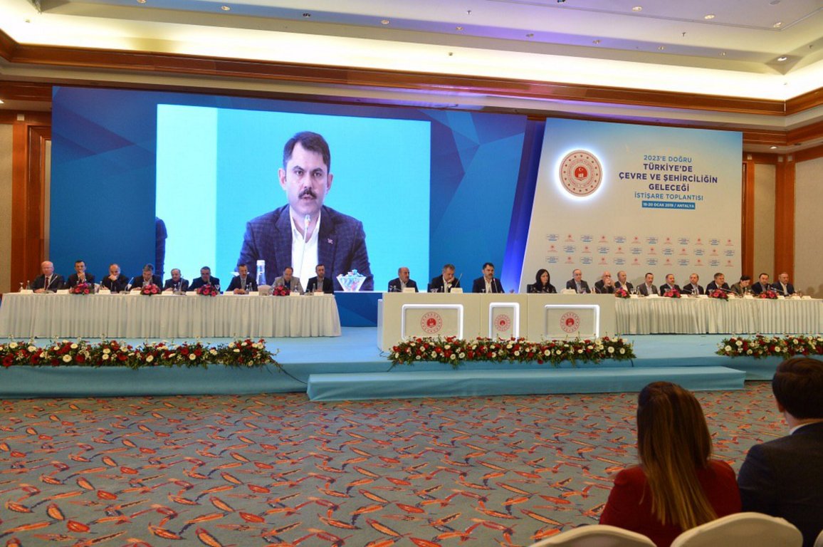 BAKAN KURUM "2023'E DOĞRU TÜRKİYE'DE ÇEVRE VE ŞEHİRCİLİĞİN GELECEĞİ İSTİŞARE TOPLANTISI" SONUÇ BİLDİRGESİNİ AÇIKLADI